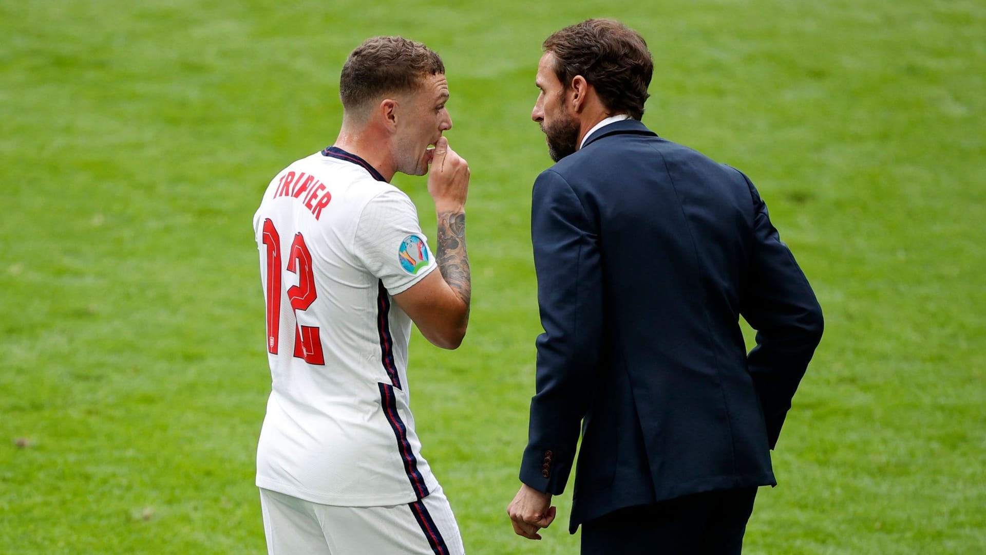 Trippier und Southgate.