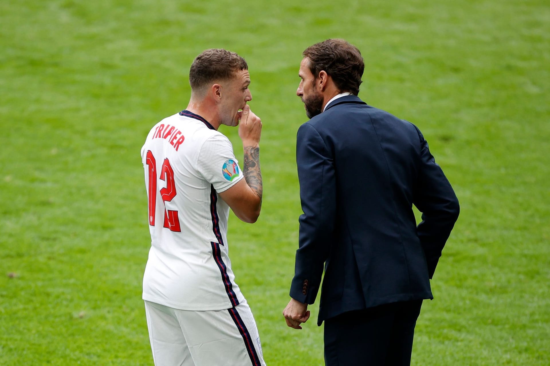 Trippier und Southgate.