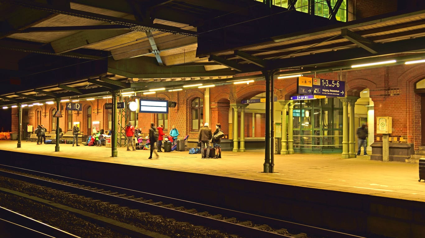 Der Bahnhof in Hamburg-Harburg: Hier war der Mann den Bundespolizisten aufgefallen.