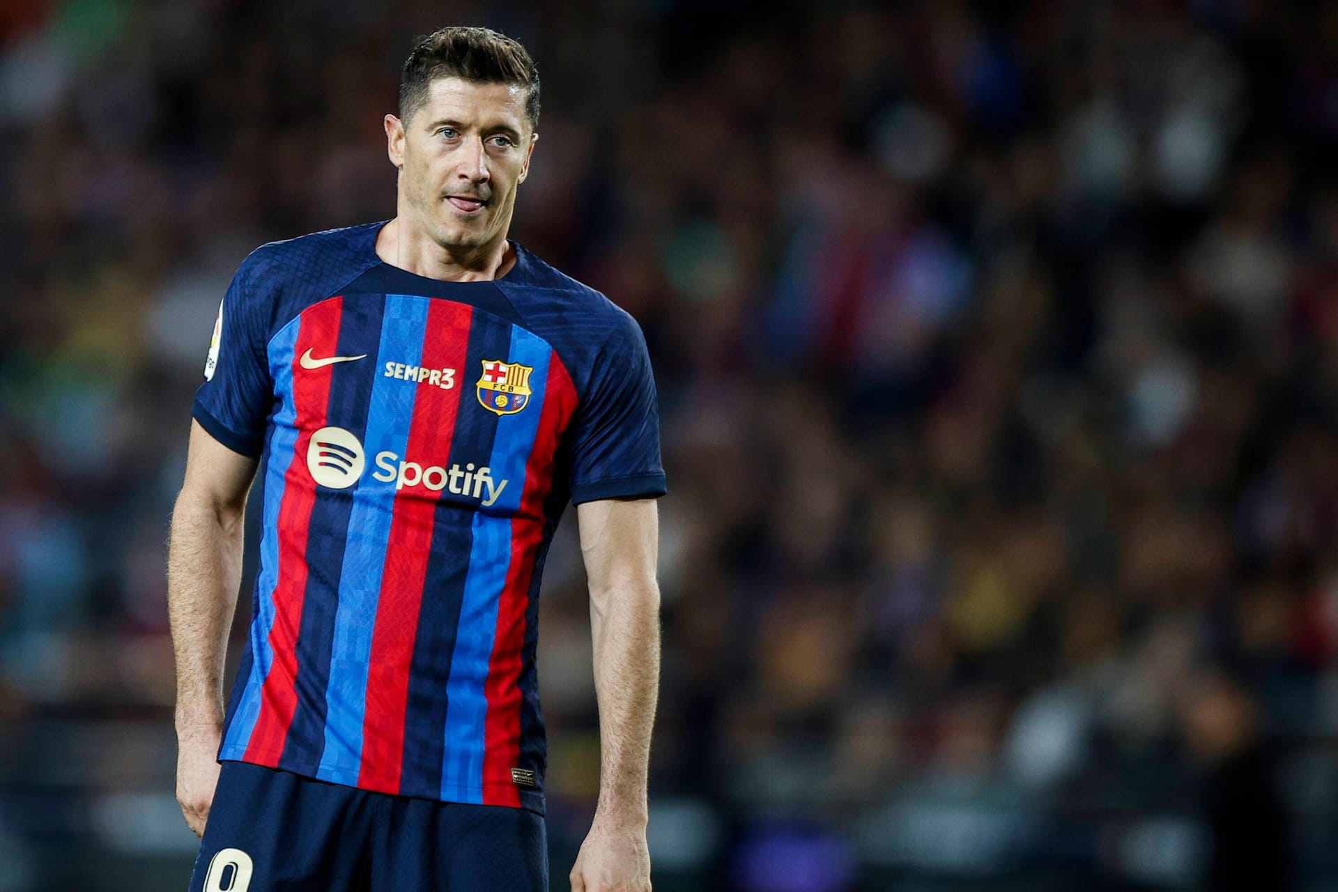 Robert Lewandowski: Der Pole ist eigentlich gesperrt.