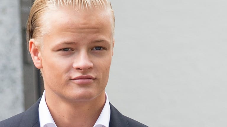 Marius Borg Høiby: Der 25-Jährige zeigt sich beim Feiern.