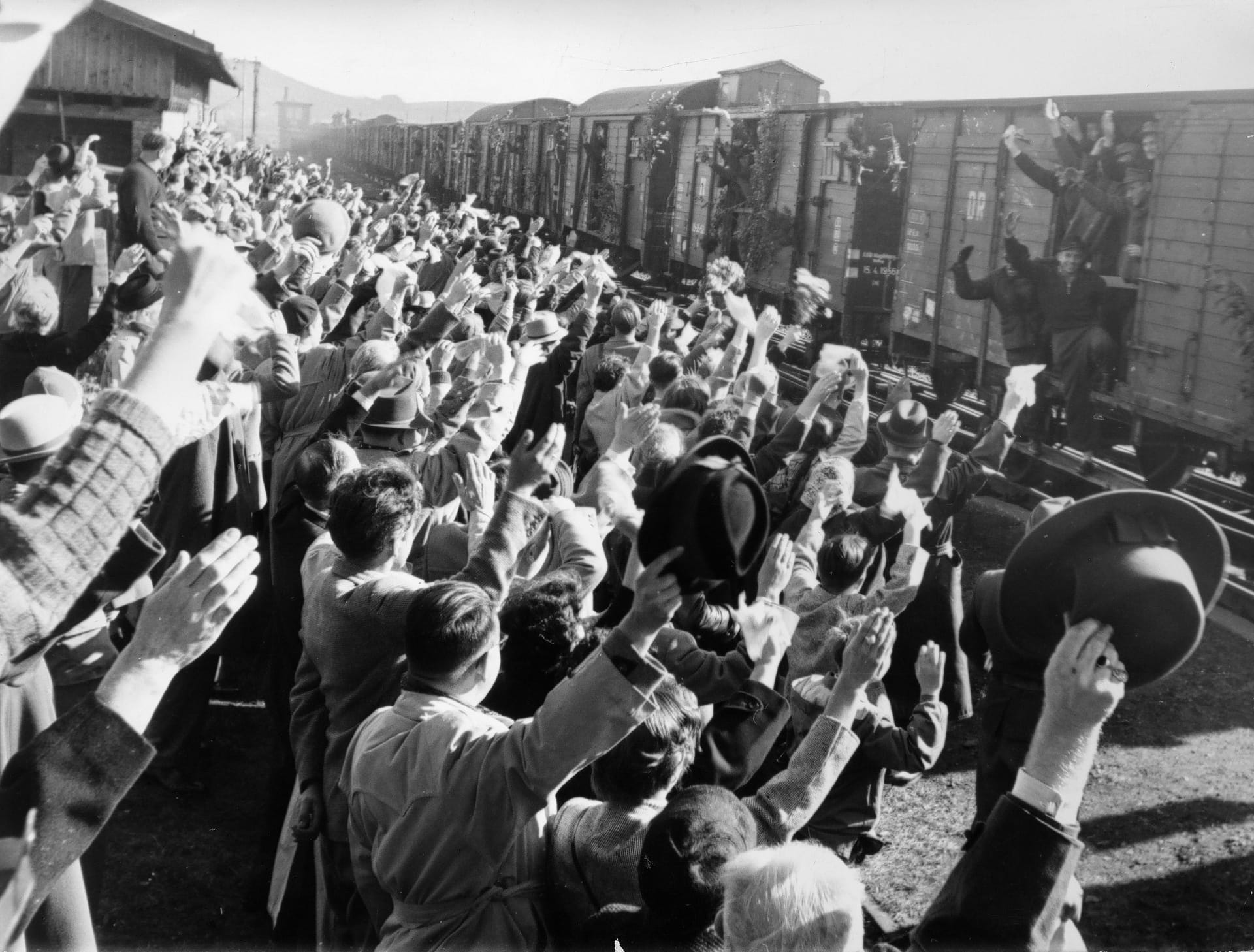 1955: Jubel für die letzten "Heimkehrer"