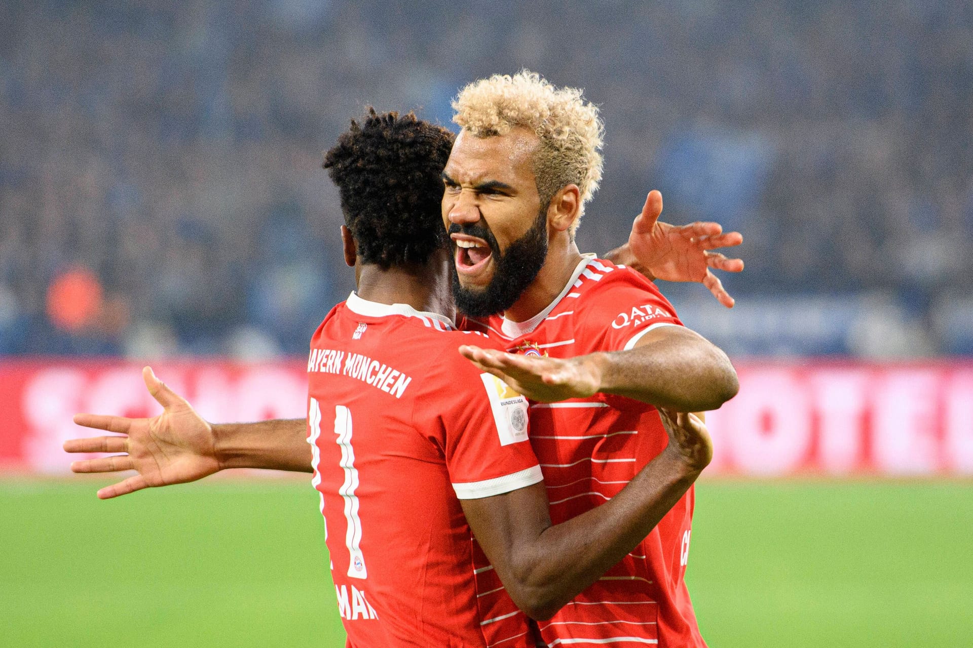 Eric Maxim Choupo-Moting (r.): Der Bayern-Stürmer und sein Team starten am 20. Januar in die Rückrunde.