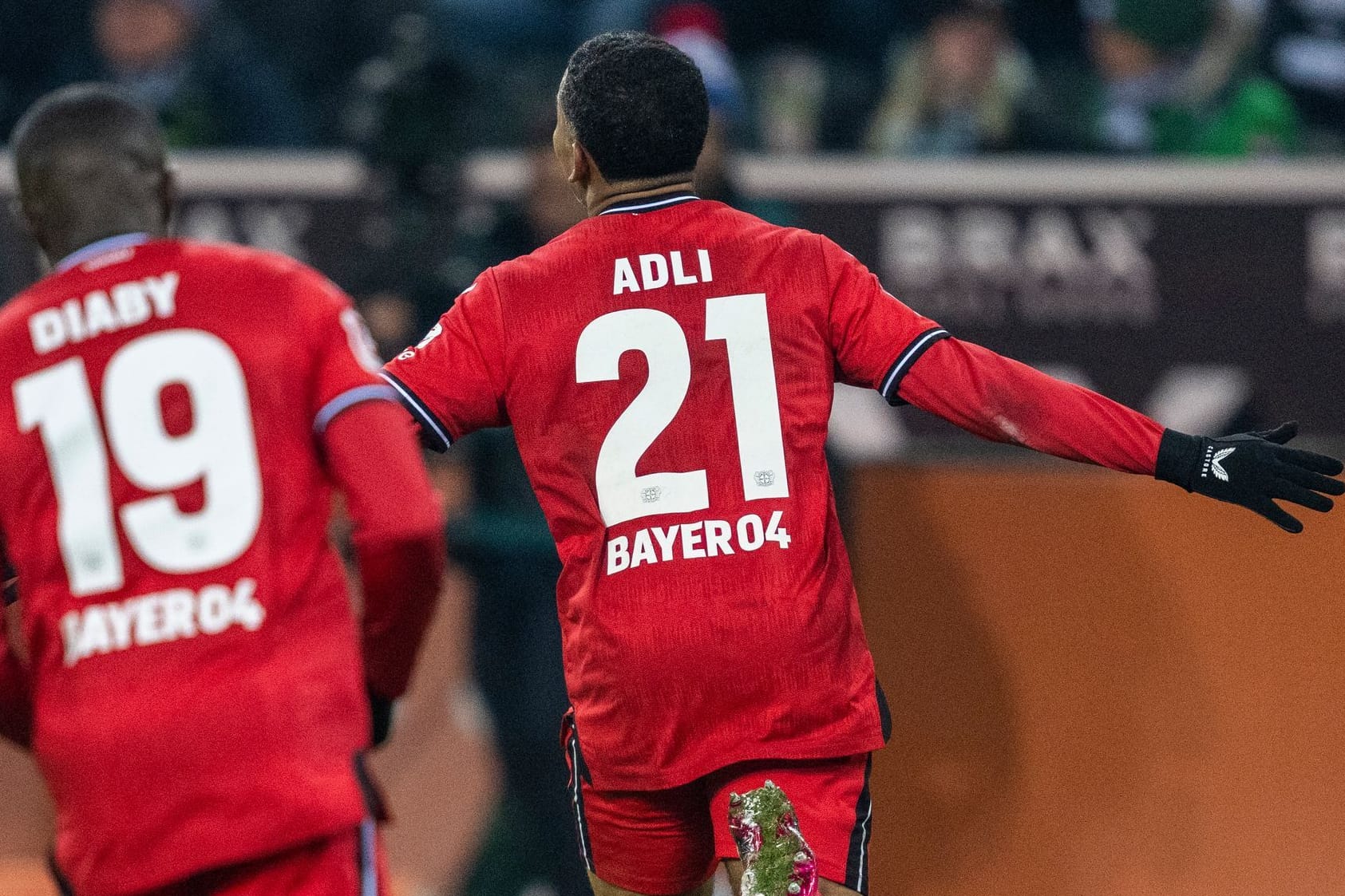 Bayer gewann gegen Gladbach.