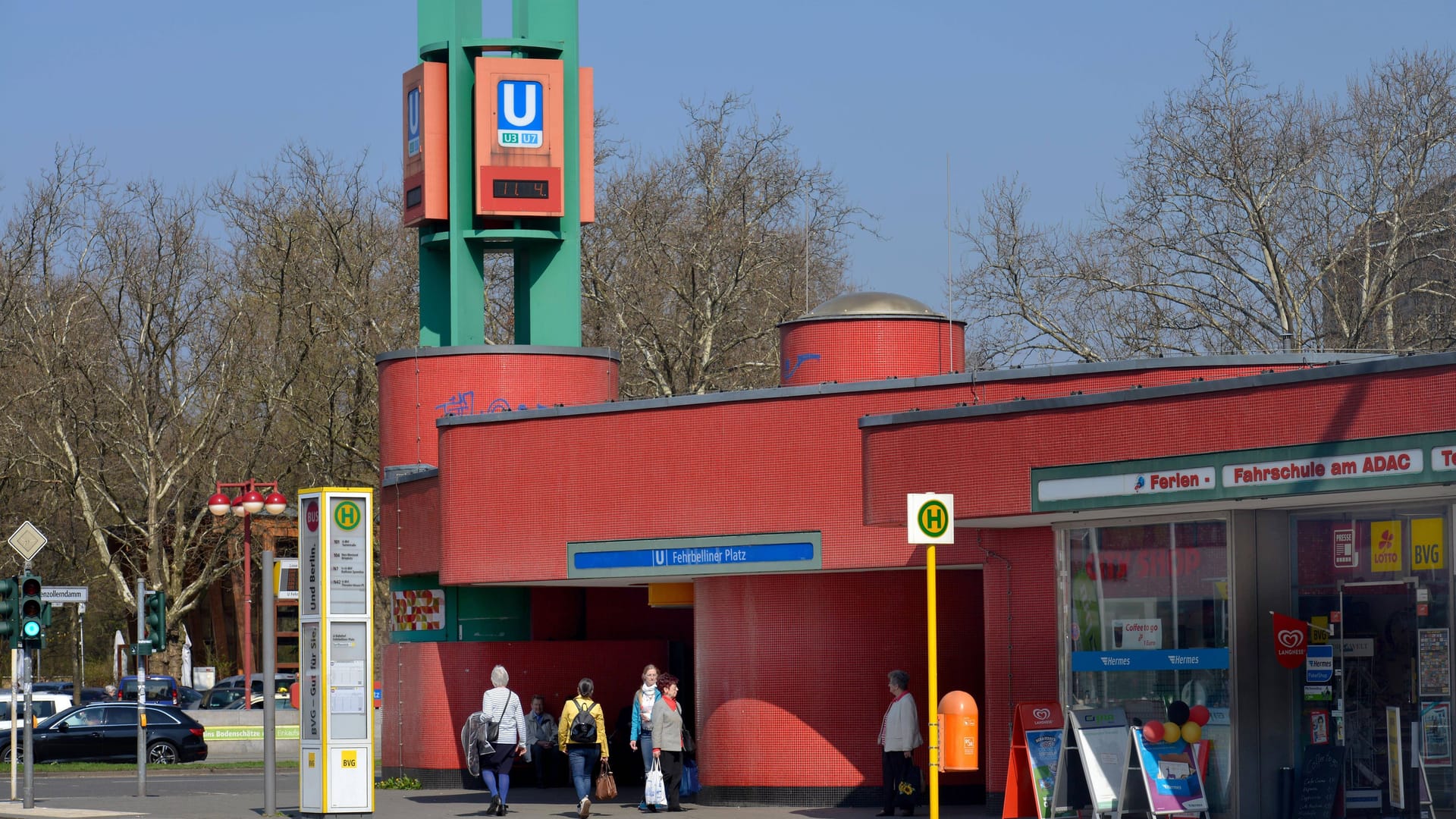 U-Bahnhof Fehrbelliner Platz (Archivbild): Eine trans Frau wurde hier massiv angegriffen.