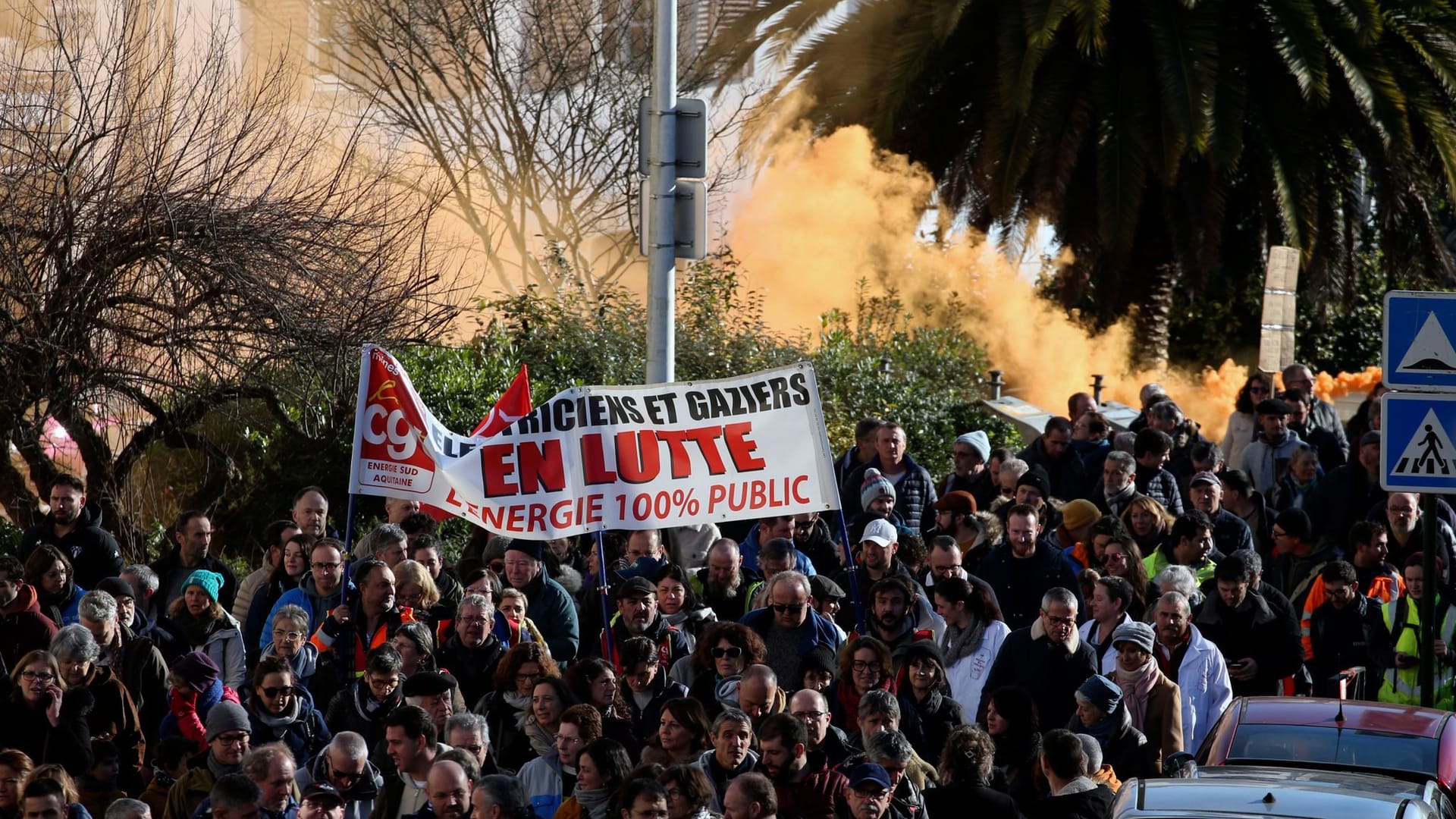 France Pension Protests