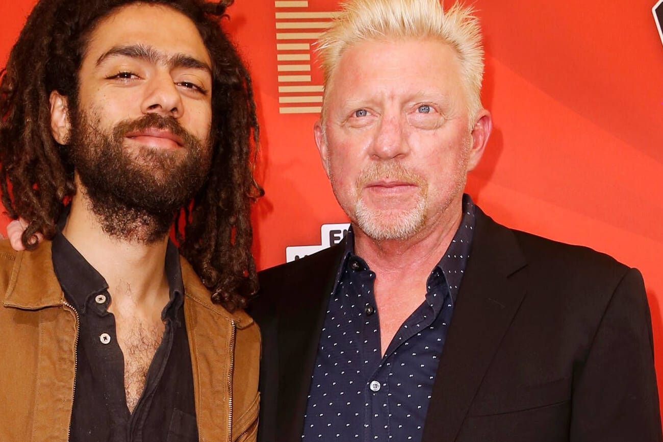 Boris Becker mit seinem Sohn Noah Becker