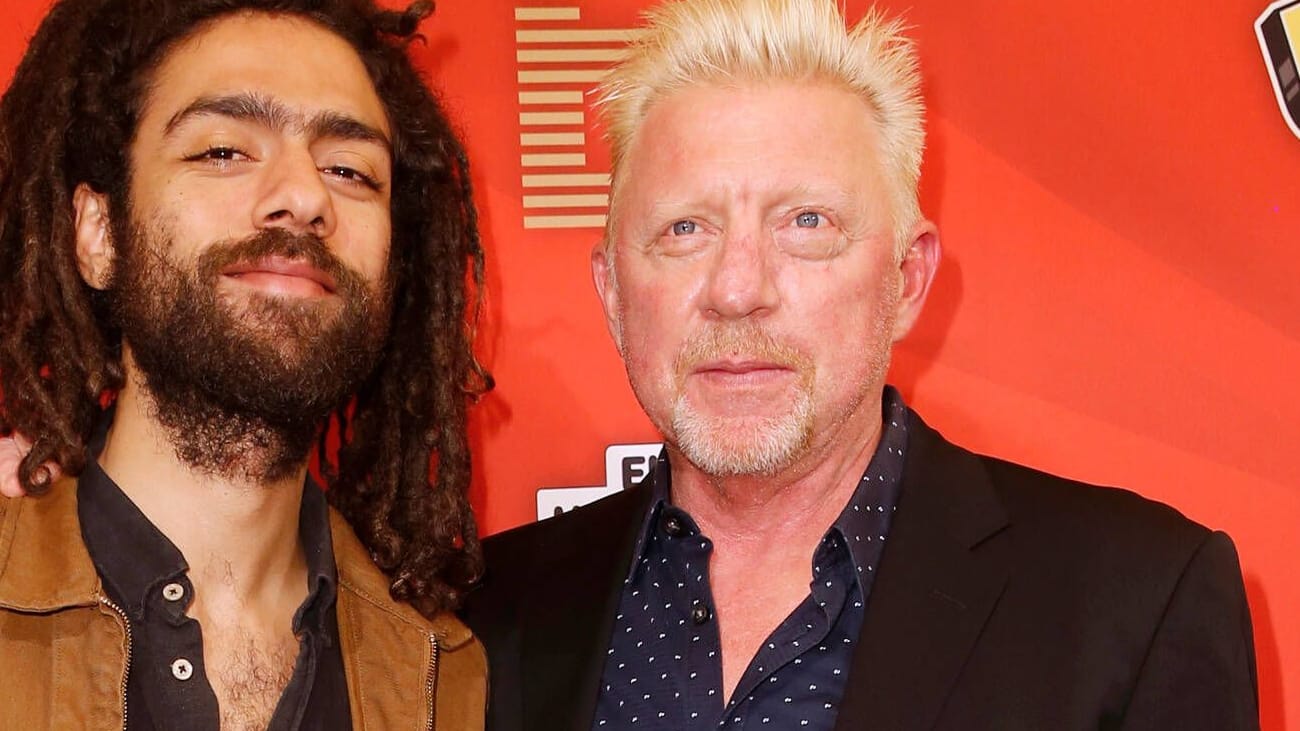 Boris Becker mit seinem Sohn Noah Becker