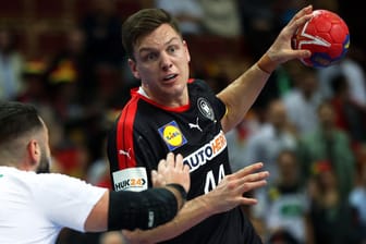 Christoph Steinert in Aktion: Algerien war für die deutsche Handball-Nationalmannschaft kaum ein Gegner.