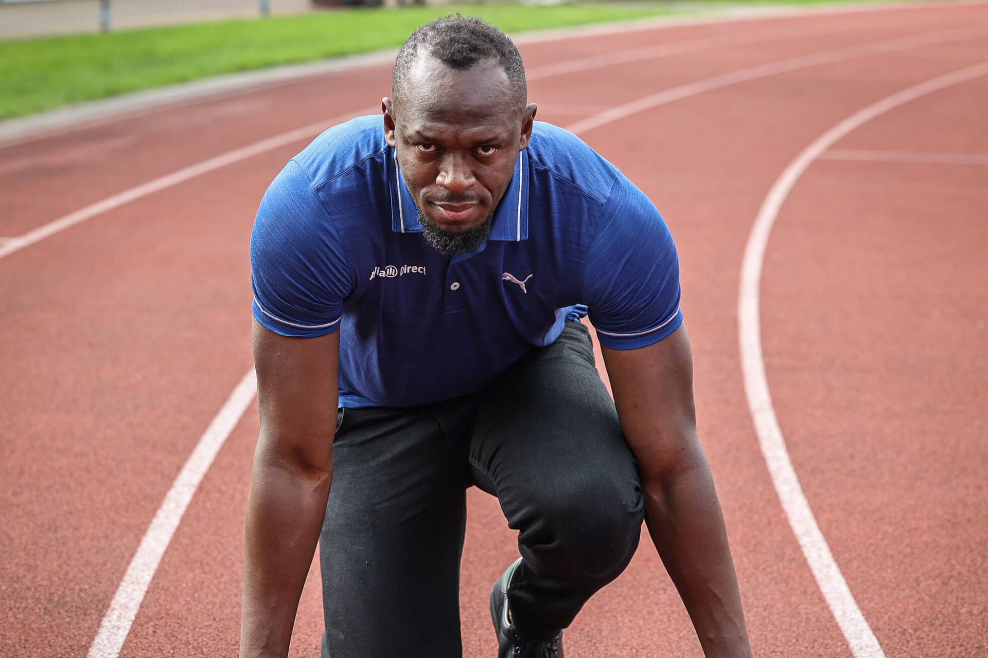 Usain Bolt bei einem Event in den Niederlanden (Archivbild): Der mehrfache Olympiasieger ist offenbar bestohlen worden.