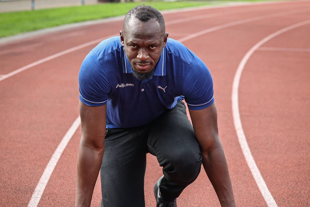 Usain Bolt bei einem Event in den Niederlanden (Archivbild): Der mehrfache Olympiasieger ist offenbar bestohlen worden.