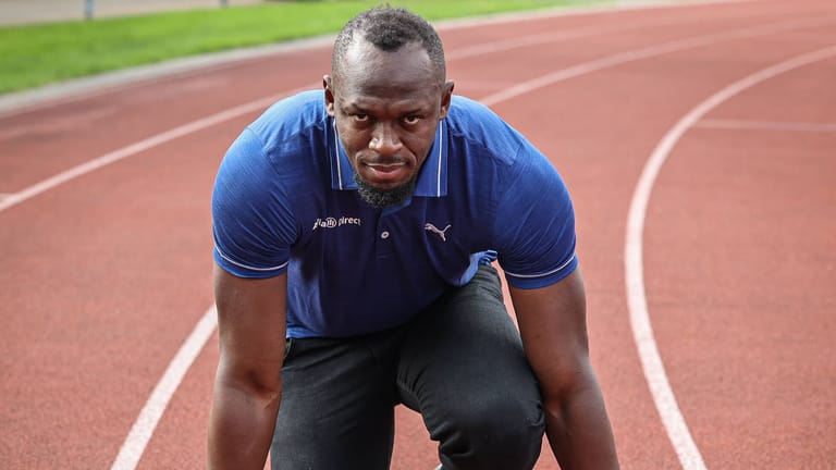 Usain Bolt bei einem Event in den Niederlanden (Archivbild): Der mehrfache Olympiasieger ist offenbar bestohlen worden.