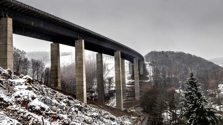 Sperrung der Rahmede-Talbrücke