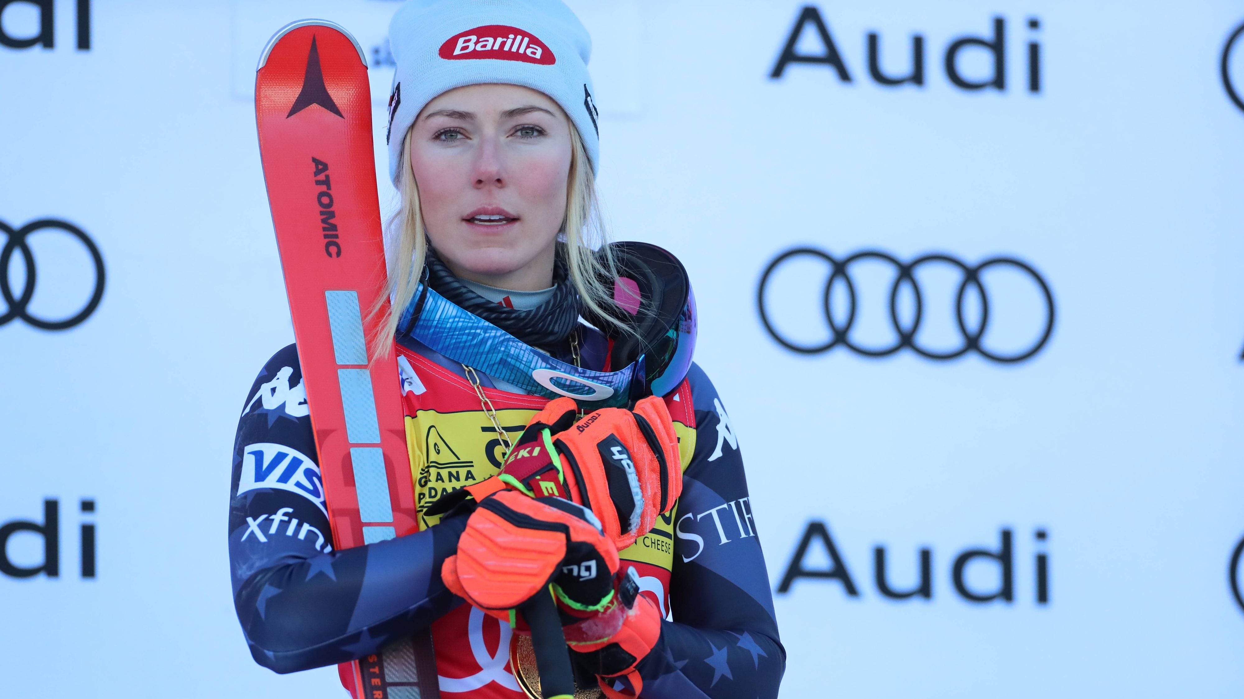 Panne bei Ski Alpin-Weltcup: Mikaela Shiffrin wird falsch übersetzt