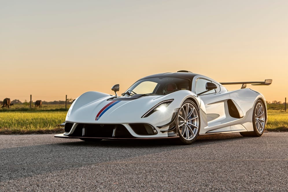 Hennessey Venom F5 Revolution: Das Sondermodell wurde für den Einsatz auf Rennstrecken optimiert.