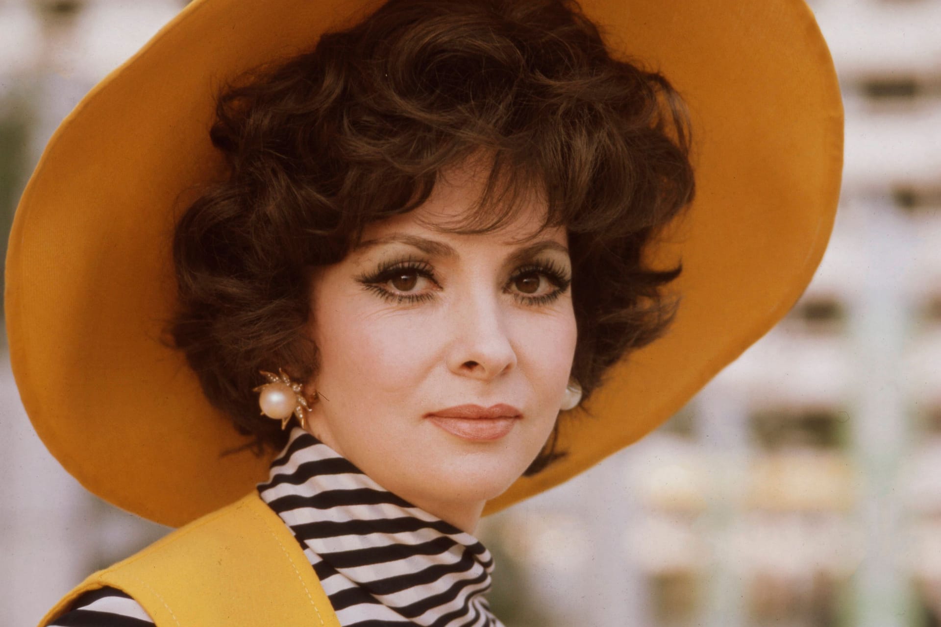 Gina Lollobrigida: Die italienische Schauspielerin, hier um 1974 in Deutschland fotografiert.