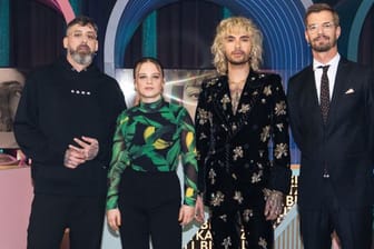 Sido, Jasna Fritzi Bauer, Bill Kaulitz und Joko Winterscheidt bei "Wer stiehlt mir die Show?"