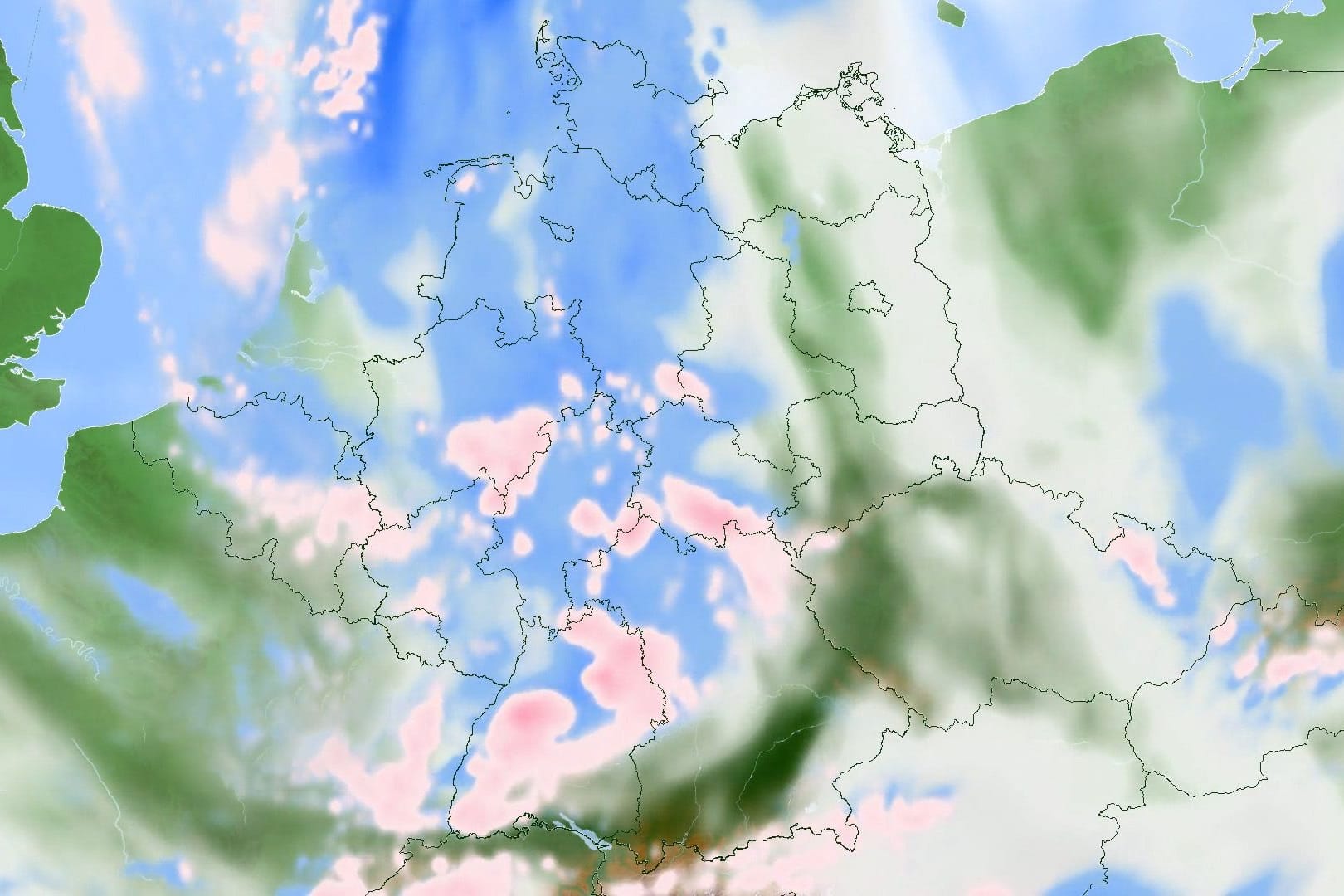 Der Winter kehrt zurück: Wetterkarten zeigen, wo es in den kommenden Tagen frostig kalt wird und Schnee fällt.