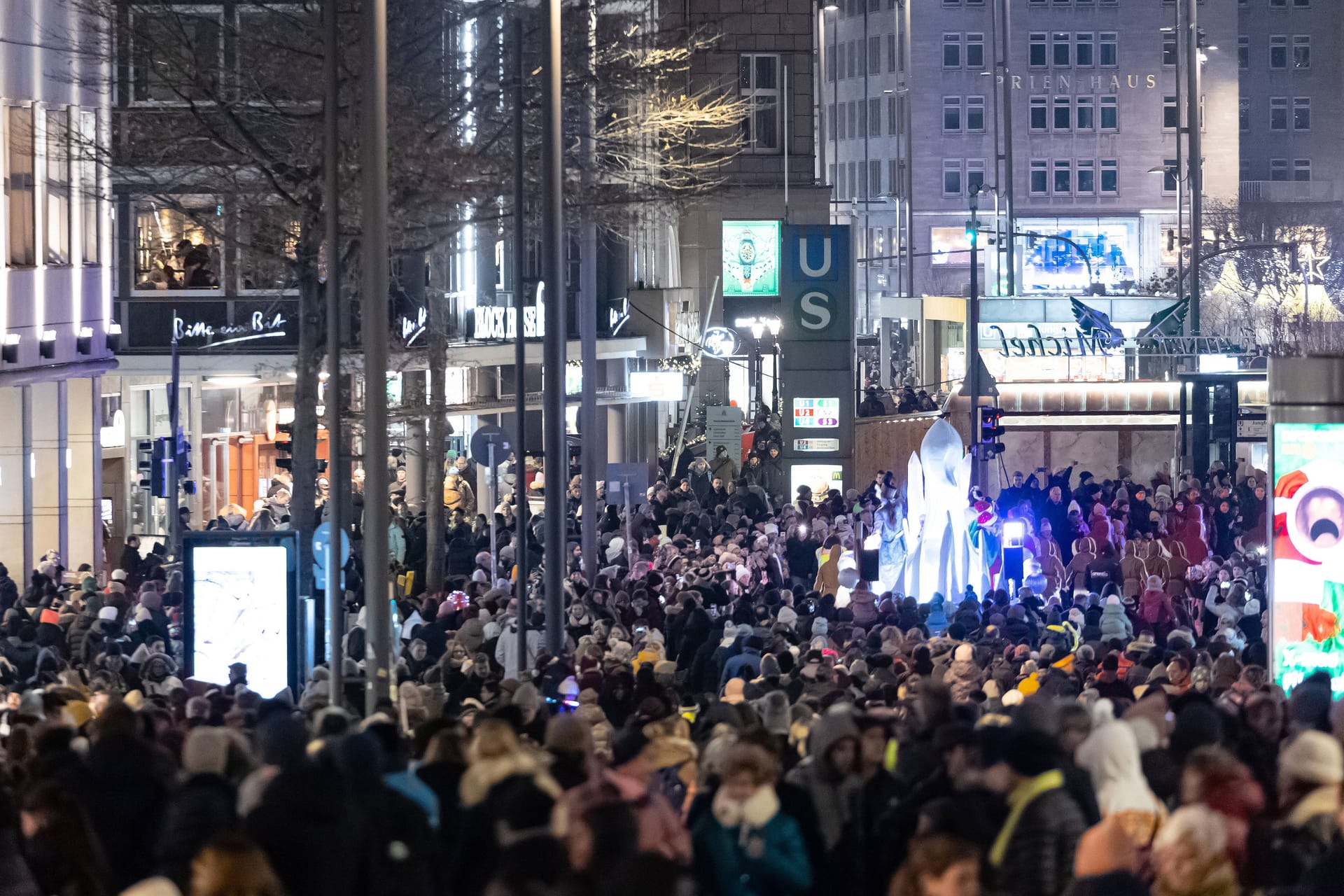 Volle Innenstadt: Nie lebten mehr Menschen in Deutschland.