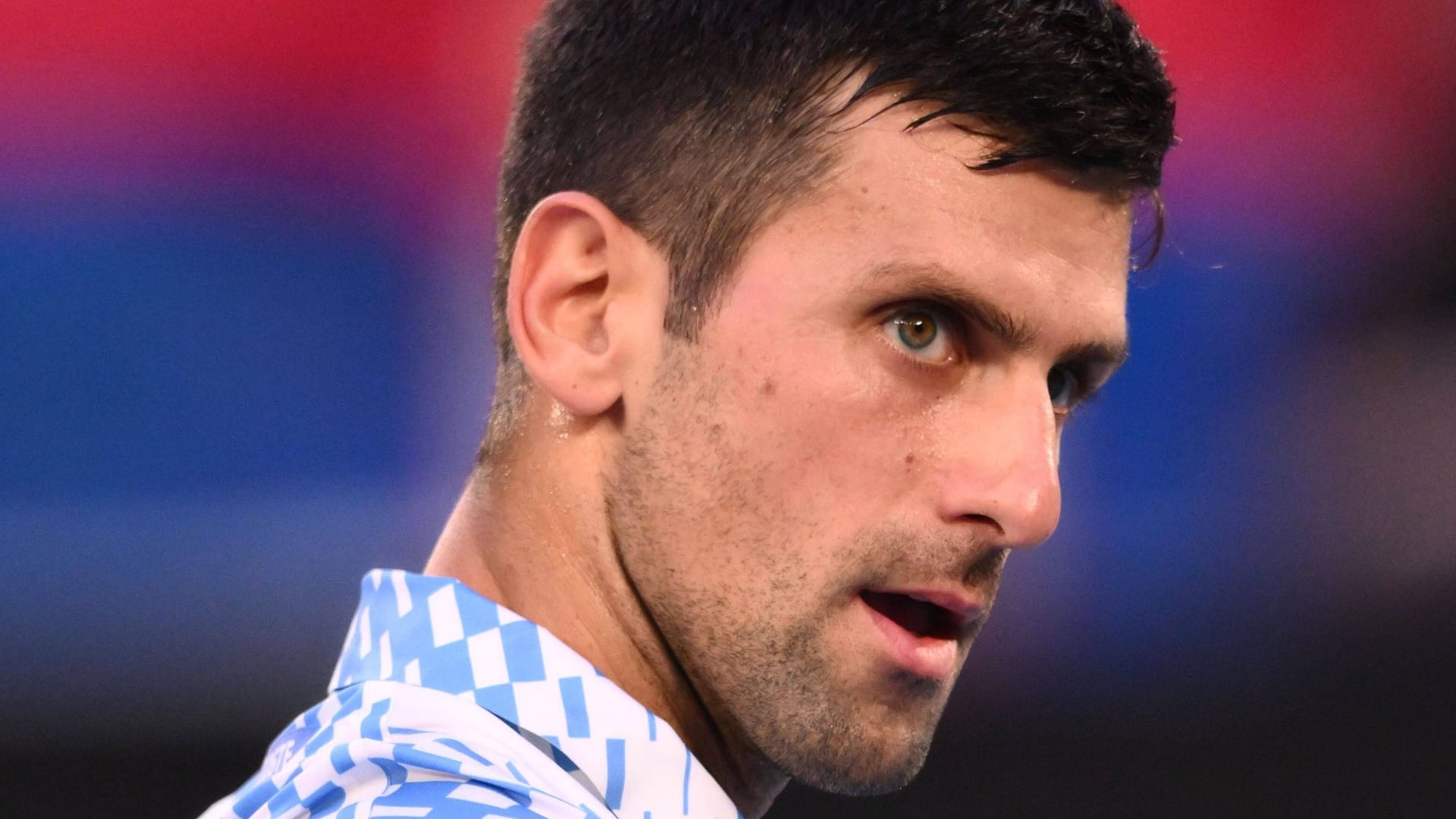 Novak Djokovic: Er muss das Halbfinale ohne die Vor-Ort-Unterstützung seines Vaters bestreiten.