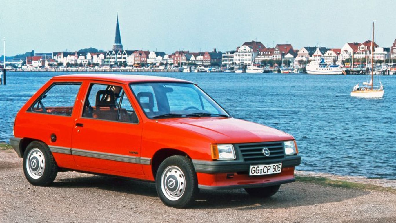 Opel Corsa: Die erste Generation kam 1982.