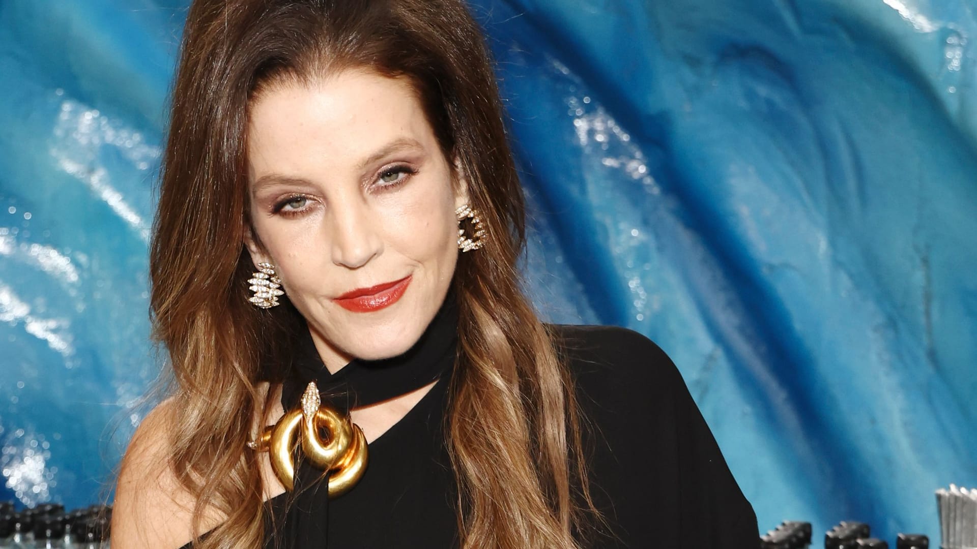 Lisa Marie Presley bei den Golden Globes 2023