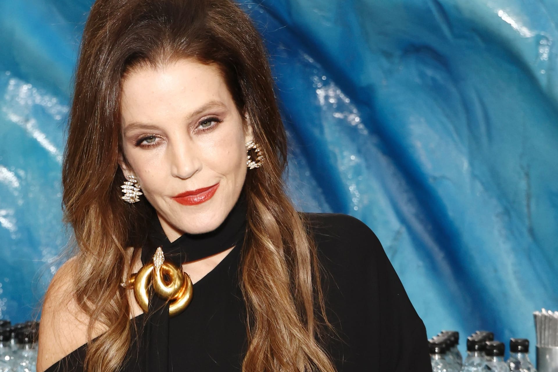 Lisa Marie Presley bei den Golden Globes 2023