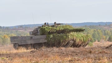 Chars de combat Leopard de la Bundeswehr lors d
