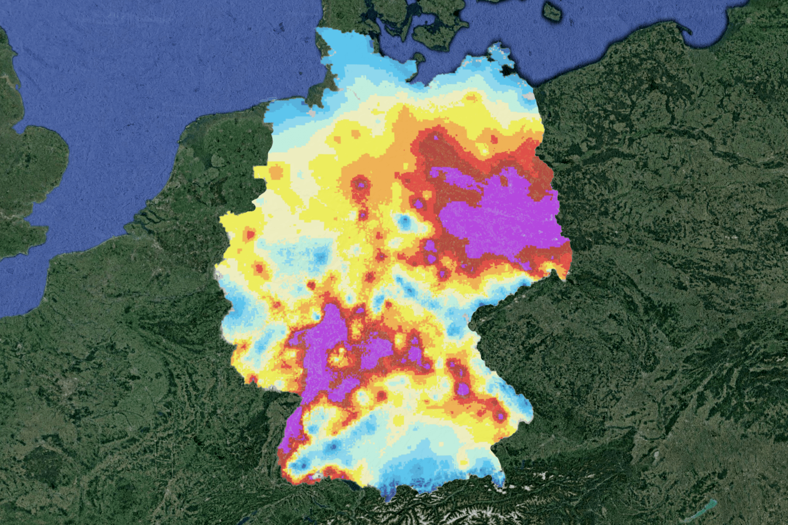 Temperaturtrend in Deutschland: Das könnte die neue Normalität werden.