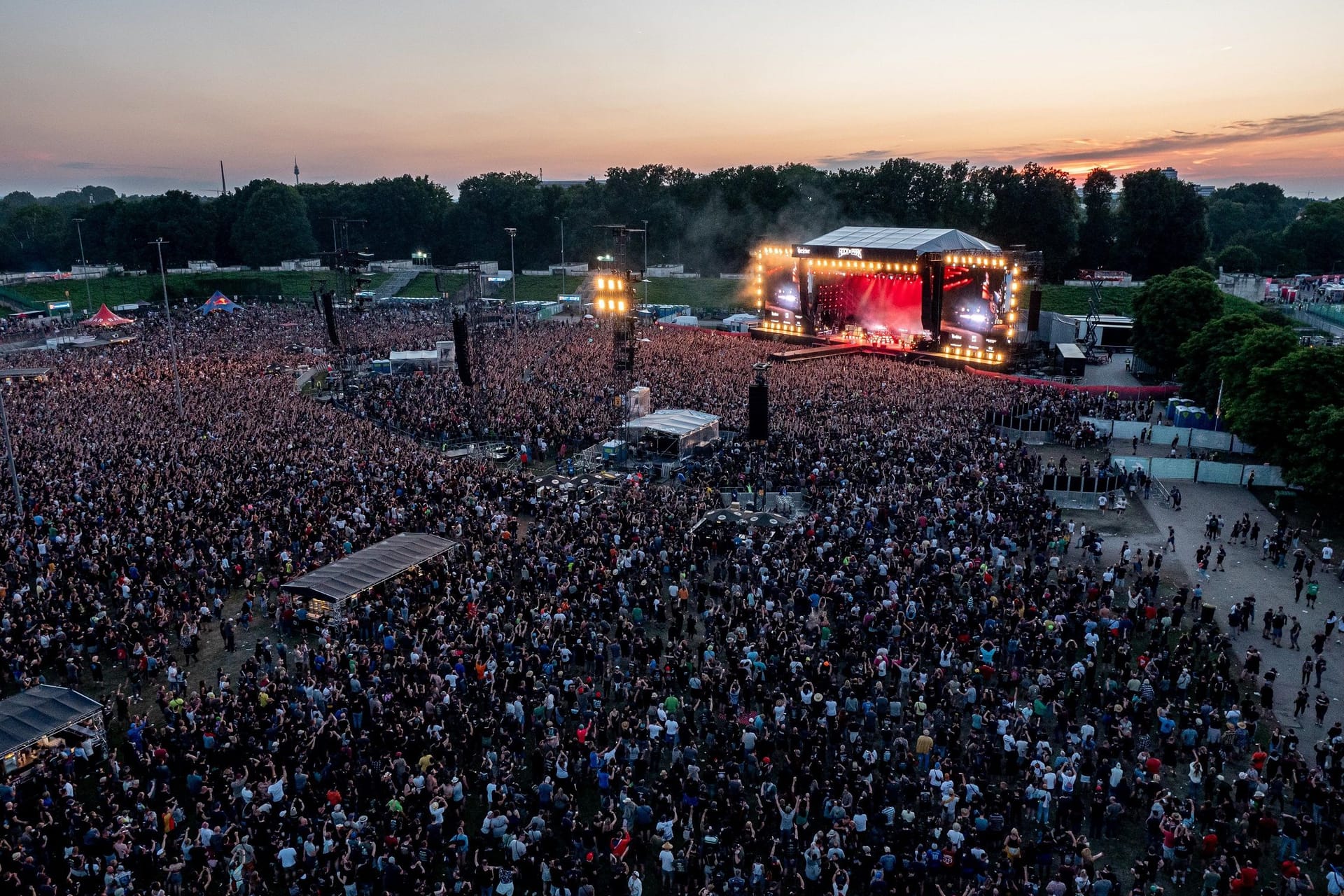 Rock im Park lockt seit jeher Zehntausende Rockfans nach Nürnberg.