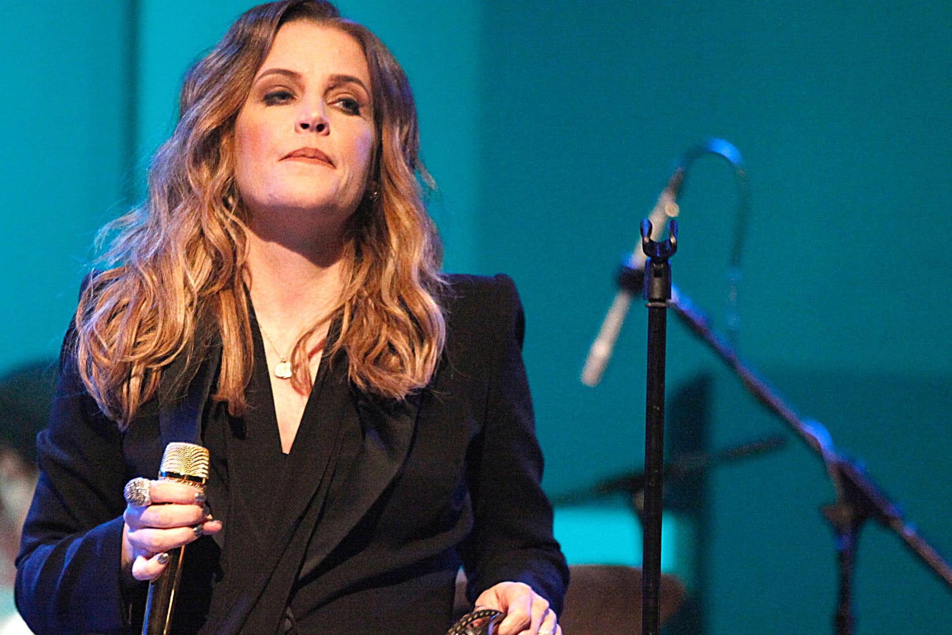 Lisa Marie Presley: Die Tochter des "King of Rock and Roll" war selbst als Musikerin tätig.