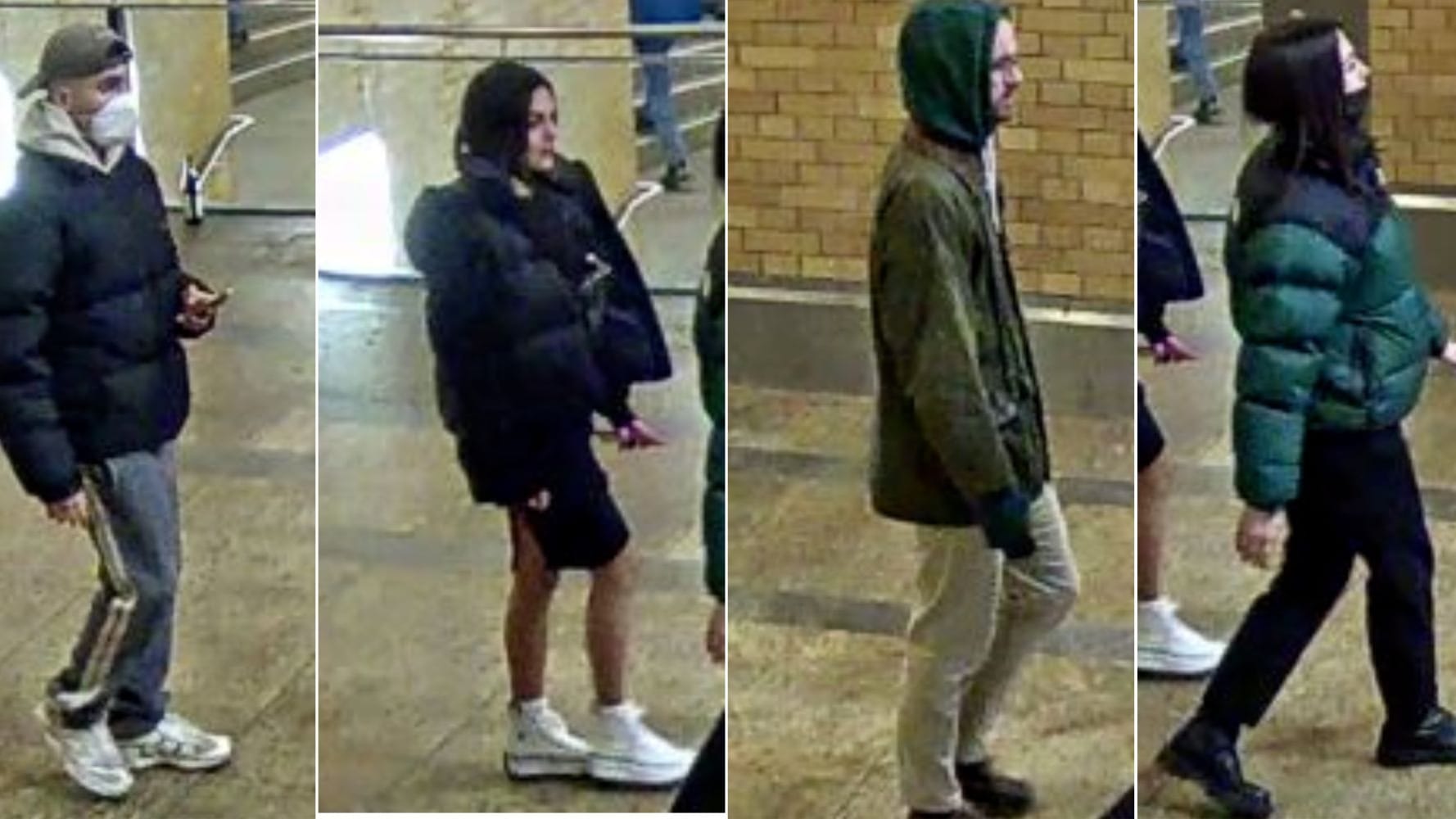 Die Begleiter des Tatverdächtigen sucht die Polizei als mögliche Zeugen.