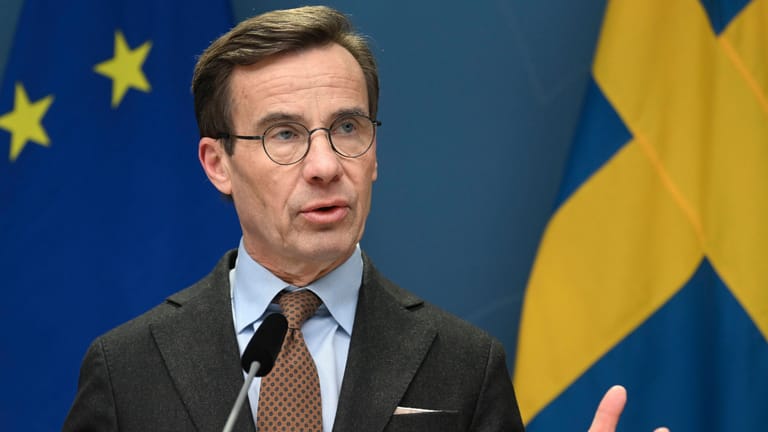 Staatsminister Ulf Kristersson: Schwedens Prioritäten sollen «ein grüneres, sichereres und freieres Europa» sein.