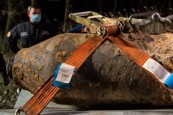 Eine entschärfte Bombe (Symbolbild): In Köln wurden im vergangenen Jahr 30 Blindgänger gefunden