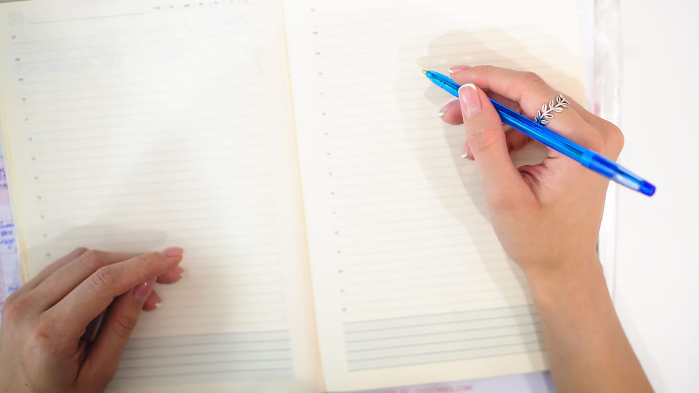 Notizen helfen nicht nur Gedanken zu ordnen. Sich Ziele und Werte aufzuschreiben, kann helfen, Dinge fokussierter anzugehen.