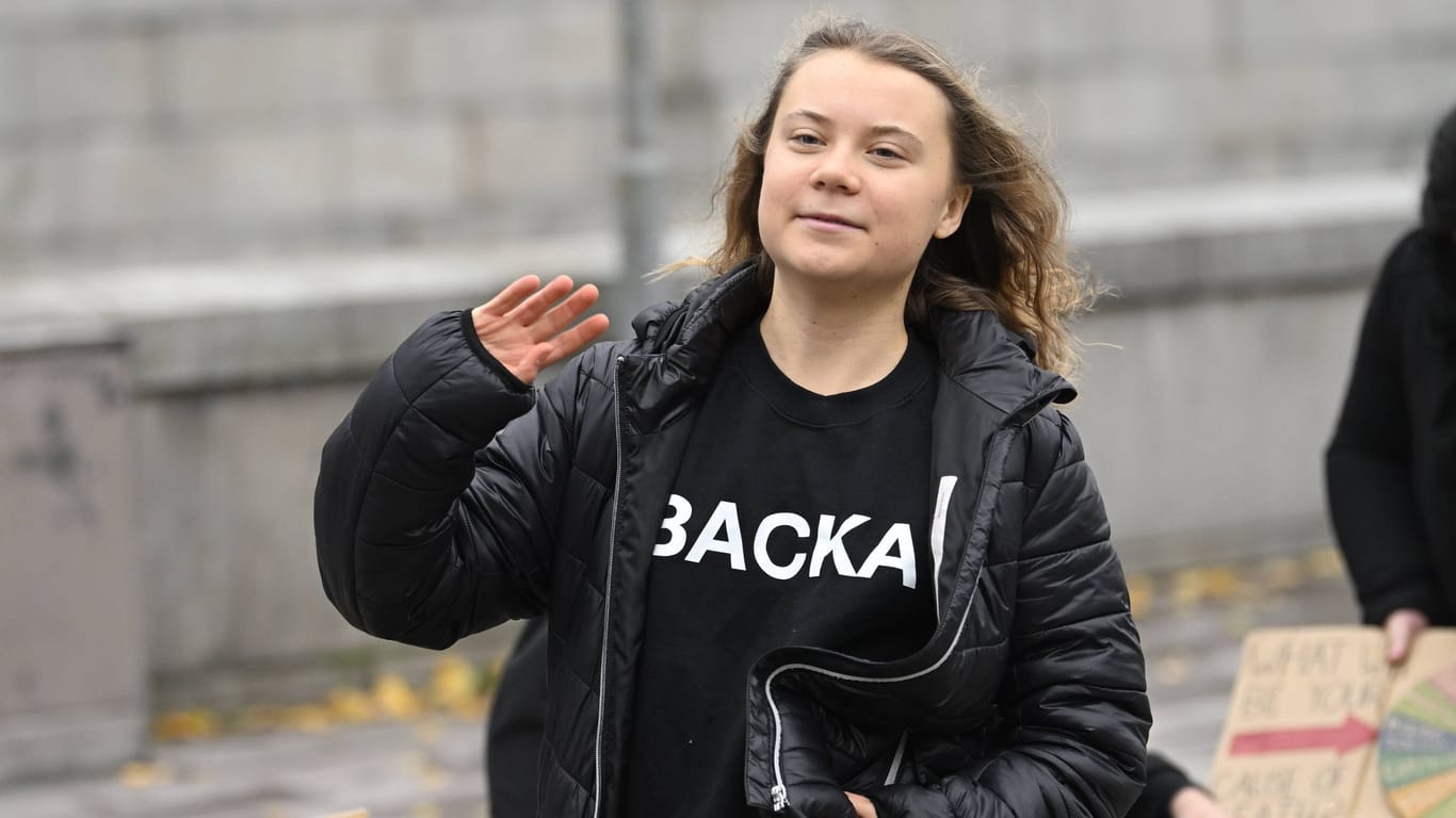Greta Thunberg: Eine lebensgroße Statue der Klimaaktivistin an einer Uni in England erzürnt die Studenten.