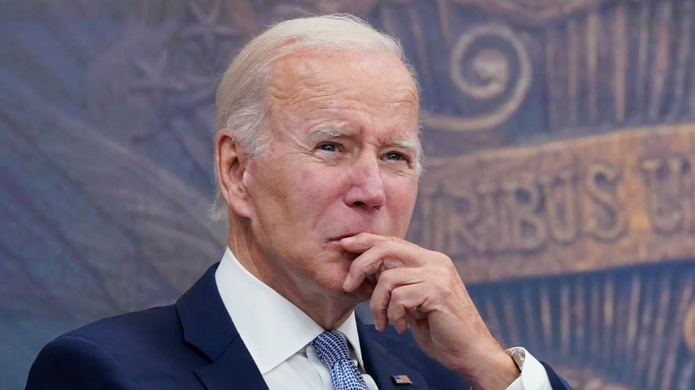 Joe Biden: Der US-Präsident könnte zu einem Kniff greifen, um die Zahlungsunfähigkeit der USA abzuwenden.