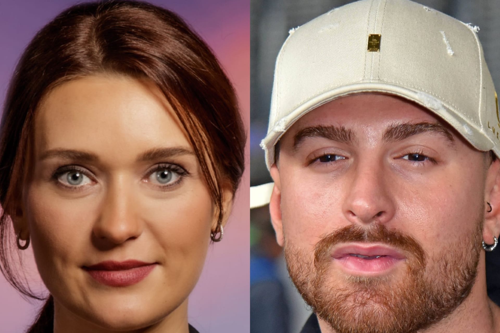 Anna Kavena (links) und Gigi Birofio: Die Abgeordnete macht dem Dschungel-Star ein Angebot.