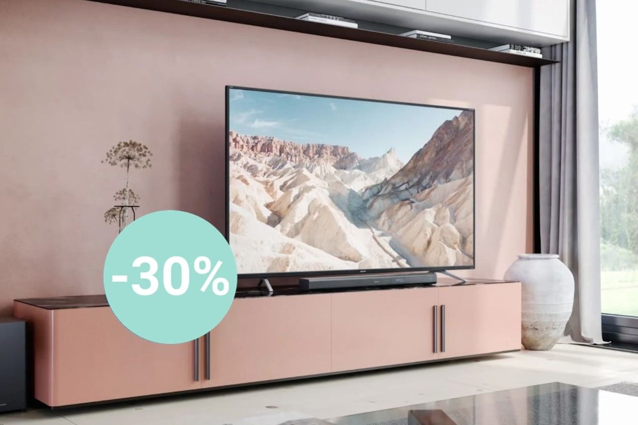 Kino-Feeling im Wohnzimmer: Bei Aldi ist heute ein 4K-Fernseher im Angebot.