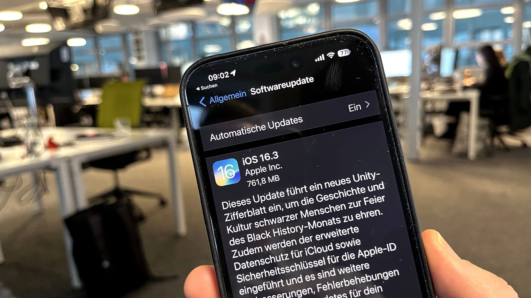 iOS 16.3 iPhoneUpdate bringt wichtige Funktion nach Deutschland iOS 16.3 iPhoneUpdate bringt wichtige Funktion nach Deutschland