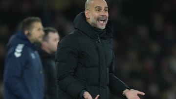 Pep Guardiola: Manchester Citys Startrainer war mit dem Auftritt seiner Elf nicht zufrieden.