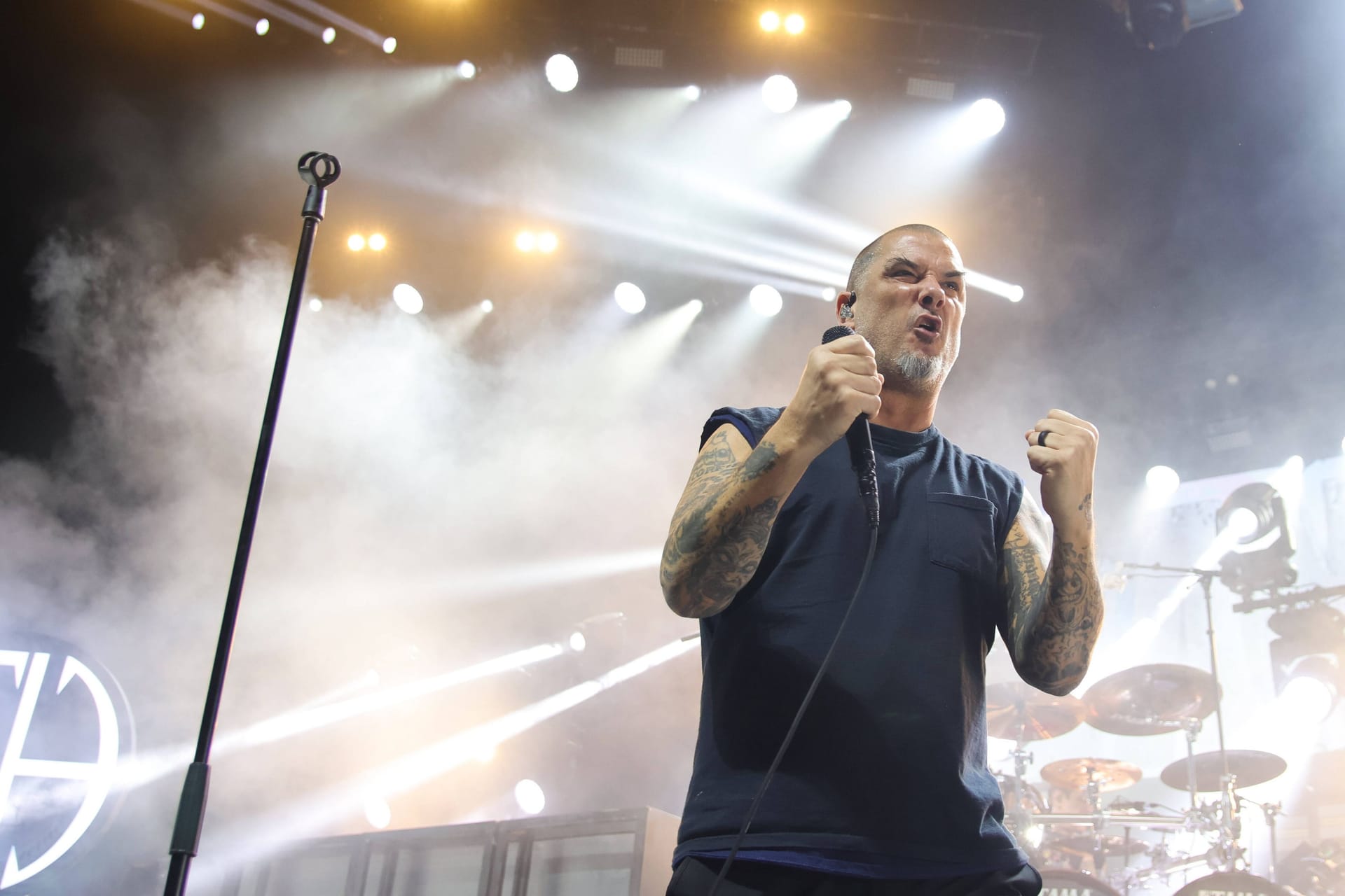 Phil Anselmo (Archivbild): Seine Band "Pantera" wird weder bei Rock am Ring noch bei Rock im Par auftreten.