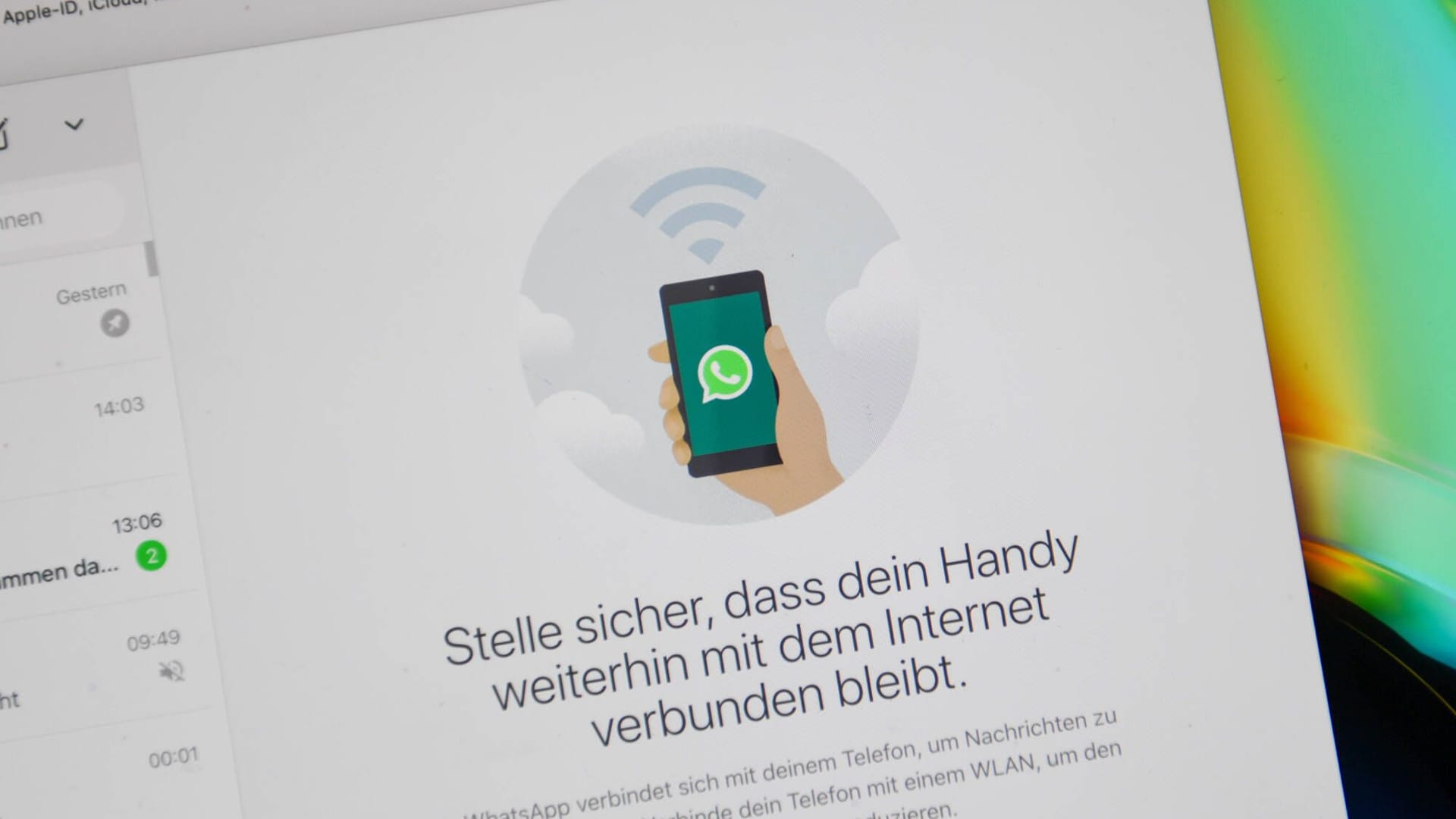 Download fehlgeschlagen: Fehlende Internetverbindung könnte der Grund sein.