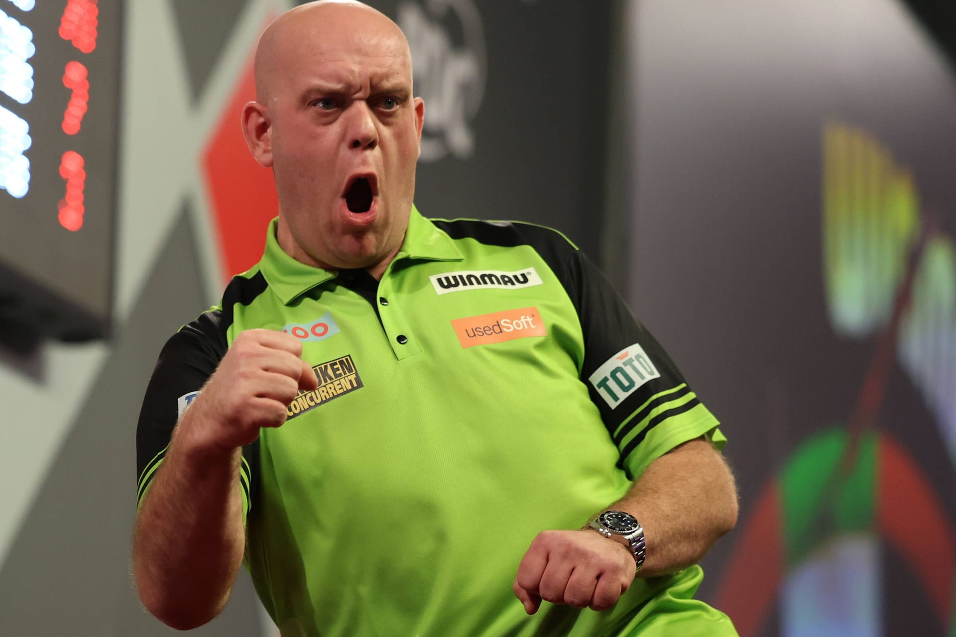 Michael van Gerwen: Der Niederländer will seinen insgesamt vierten WM-Titel gewinnen.