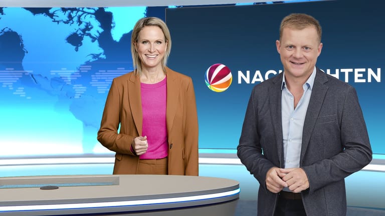 Claudia von Brauchitsch und Marc Bator sind die Gesichter der "Sat.1 Nachrichten".