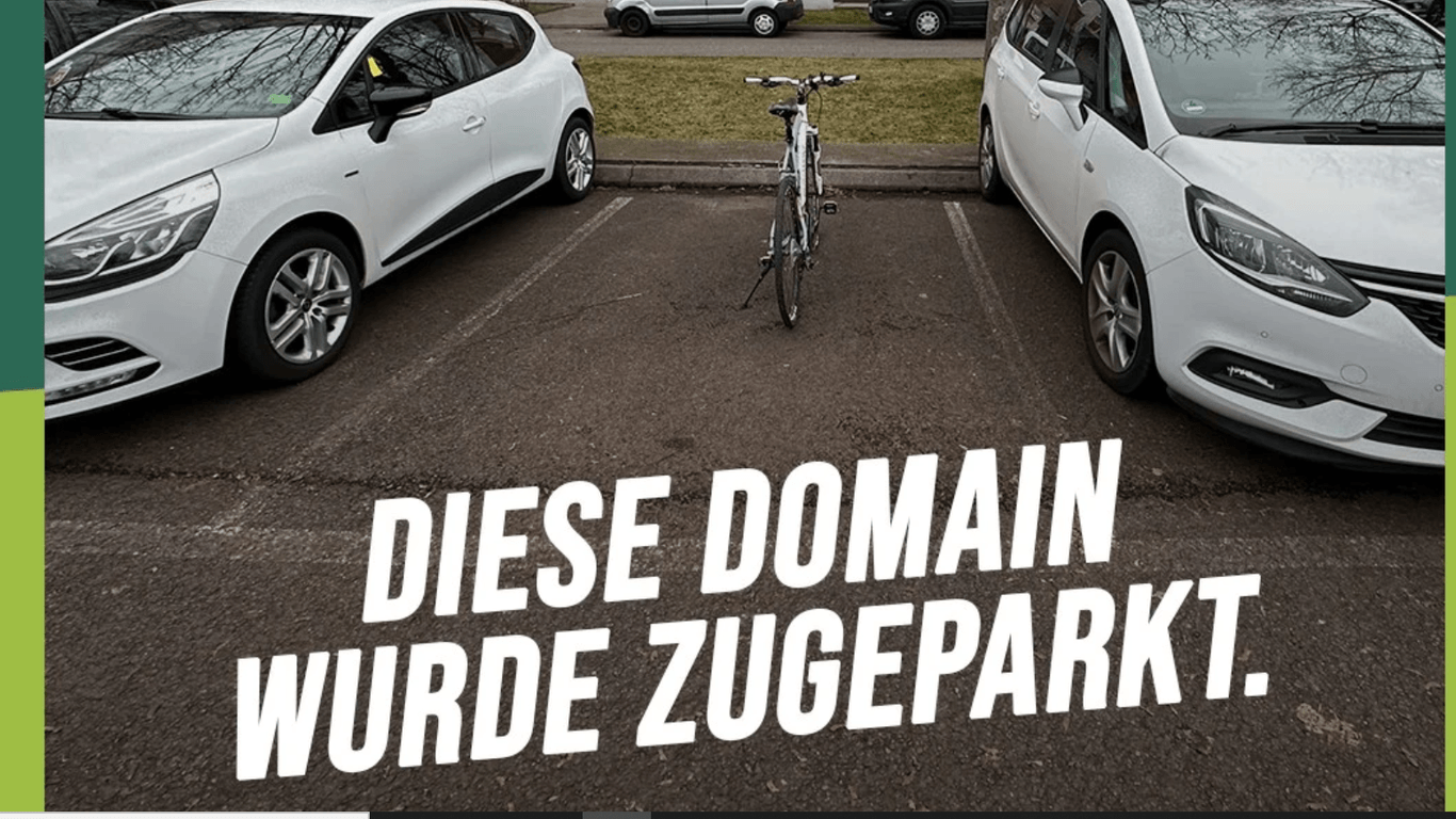 "Diese Domain wurde zugeparkt": Der CDU ist ein Wahlkampfcoup gelungen