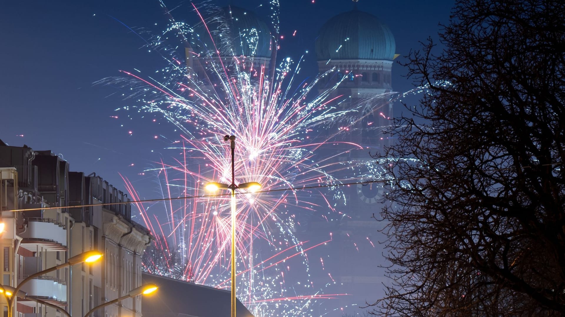 Neujahr in München