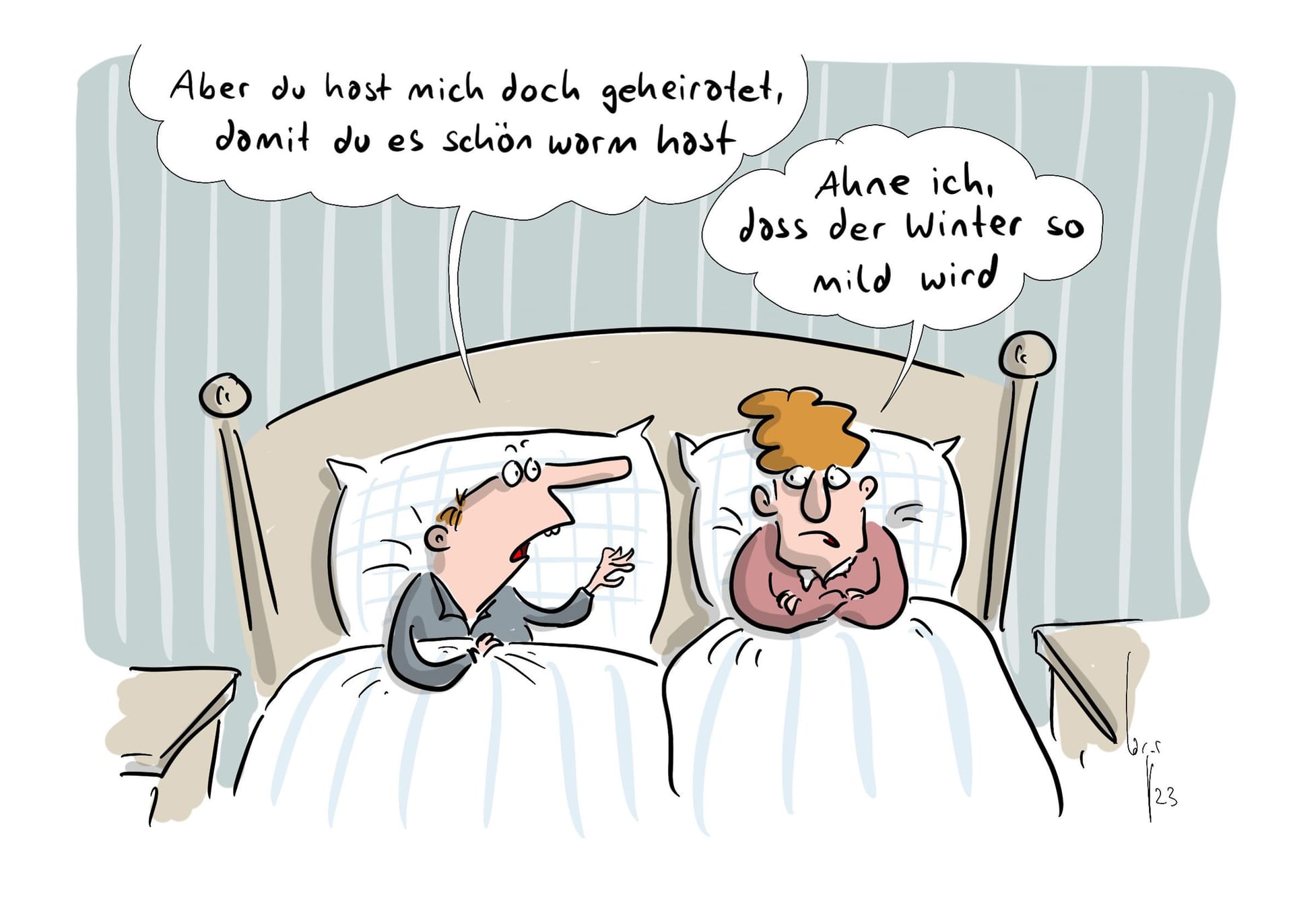 Wer hätte das auch ahnen können ...