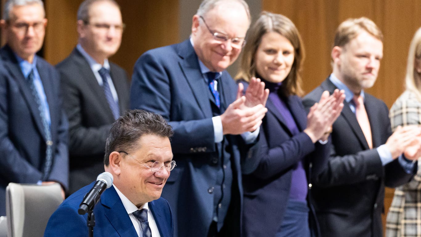 Andreas Philippi neuer Gesundheitsminister von Niedersachsen: Am Mittwoch wurde der SPD-Politiker vereidigt.