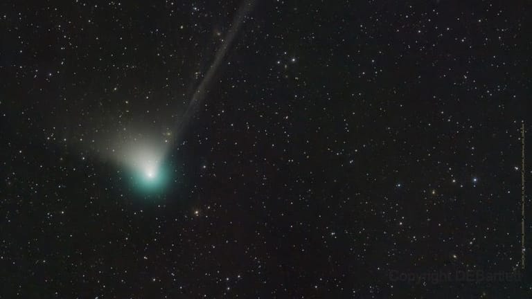 Komet C/2022 E3 (ZTF): Der Himmelskörper ist in den kommenden Wochen am Nachthimmel zu sehen.